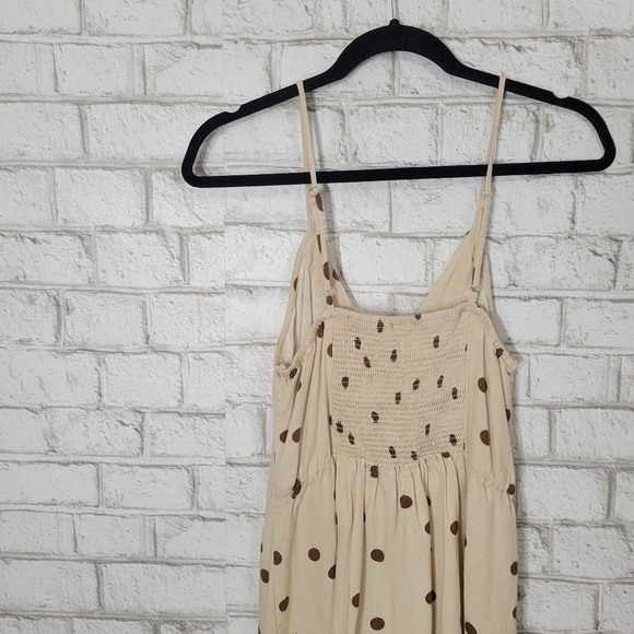 Blu Pepper linen blend polka dot dress - Picture 8 of 12